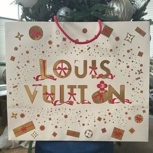 Louis Vuitton Large Holiday 2023 Reusable Gift Bag